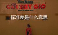 標準差是什么意思