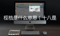 桎梏是什么意思（十八是什么意思）