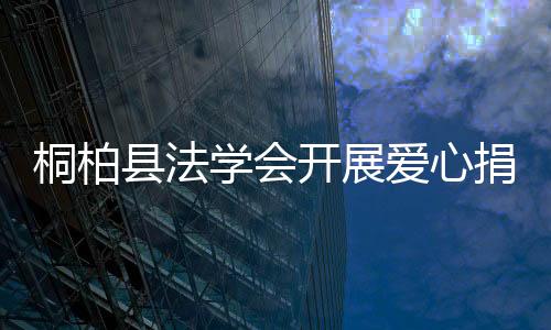 桐柏縣法學(xué)會(huì)開(kāi)展愛(ài)心捐贈(zèng)進(jìn)校園活動(dòng)
