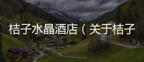 桔子水晶酒店（關(guān)于桔子水晶酒店的基本情況說(shuō)明介紹）