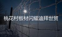 桃花村板材閃耀迪拜世貿中心，以匠心品質征服國際市場