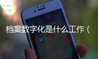 檔案數(shù)字化是什么工作（檔案數(shù)字化的工作內(nèi)容）