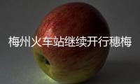 梅州火車站繼續開行穗梅往返臨客，具體時間是...