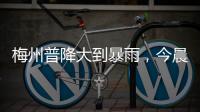 梅州普降大到暴雨，今晨最低