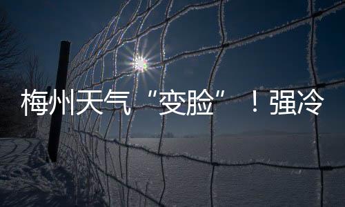 梅州天氣“變臉”！強冷空氣來襲，雷雨+短時大風...