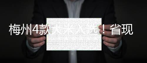 梅州4款大米入選！省現代農業產業園百家手信（絲苗米）評選結果出爐