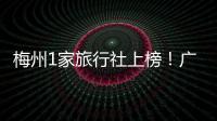 梅州1家旅行社上榜！廣東省首批A級(jí)旅行社名單公布