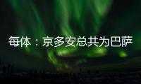 每體：京多安總共為巴薩出場43場，平均每場比賽上場時間近81分鐘