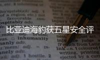比亞迪海豹獲五星安全評價 太過結實反扣分