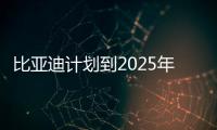 比亞迪計劃到2025年在日本開100家門店