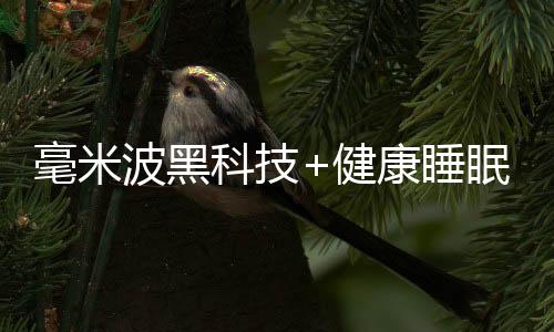 毫米波黑科技+健康睡眠管家！一眠打造零感健康監(jiān)測新標(biāo)桿