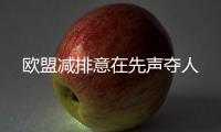 歐盟減排意在先聲奪人