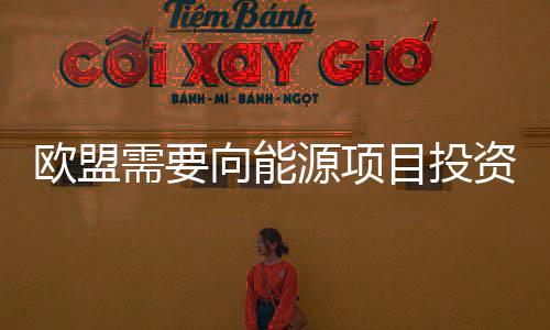 歐盟需要向能源項目投資1萬億歐元