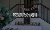 歐冠積分規則