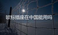 歐標插座在中國能用嗎