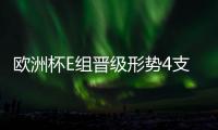 歐洲杯E組晉級形勢4支球隊均有直接晉級機會