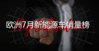 歐洲7月新能源車銷量榜：菲亞特500e再奪冠