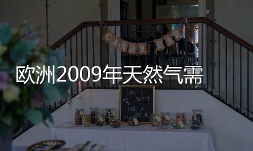 歐洲2009年天然氣需求量將下降5%至7%