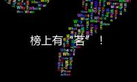 榜上有“茗”！