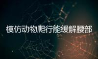 模仿動物爬行能緩解腰部不適？陜西這位大爺的做法，是否真有用？
