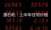潘石屹：上半年住宅價格確實漲得很快