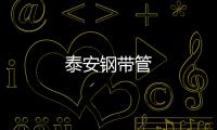 泰安鋼帶管
