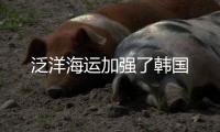 泛洋海運加強了韓國