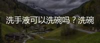 洗手液可以洗碗嗎？洗碗用什么洗最健康？