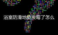 浴室防滑地墊發霉了怎么洗（浴室防滑地墊）