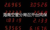 海南空管分局召開臺風(fēng)保障專題會議，部署防御“蘇拉”