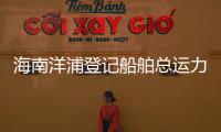 海南洋浦登記船舶總運(yùn)力突破1000萬載重噸