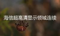 海信超高清顯示領(lǐng)域連續(xù)取得重大技術(shù)突破