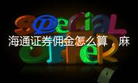 海通證券傭金怎么算，麻煩說一下海通證券的傭金是多少