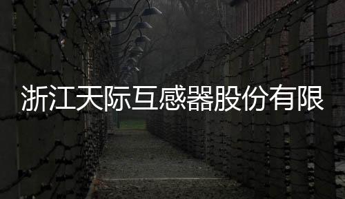 浙江天際互感器股份有限公司榮獲“互感器十大品牌”榮譽稱號！