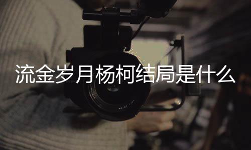 流金歲月楊柯結(jié)局是什么？楊柯扮演者是誰(shuí)個(gè)人資料介紹