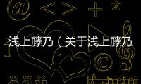 淺上藤乃（關于淺上藤乃的基本情況說明介紹）