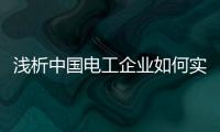 淺析中國電工企業如何實現彎道超車?