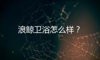 浪鯨衛浴怎么樣？