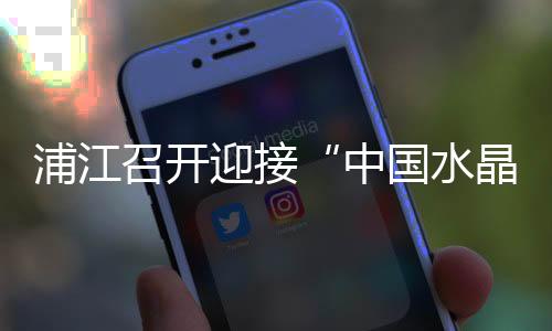 浦江召開迎接“中國水晶玻璃之都”復評聯席會議,行業資訊