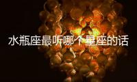 水瓶座最聽哪個星座的話