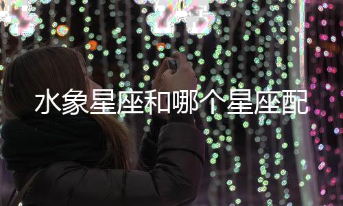 水象星座和哪個星座配