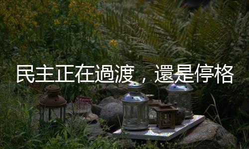 民主正在過渡，還是停格？｜天下雜誌