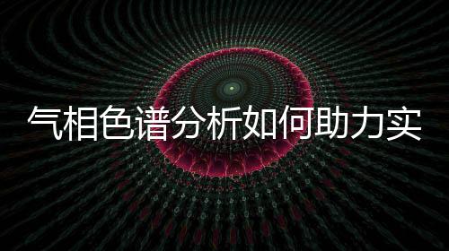 氣相色譜分析如何助力實驗室工作流程優化與代謝組學研究？