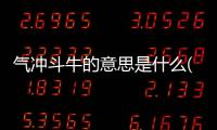 氣沖斗牛的意思是什么(最佳答案)（氣沖斗牛的意思是什么）