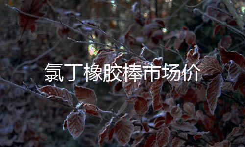 氯丁橡膠棒市場價(jià)