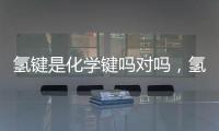 氫鍵是化學鍵嗎對嗎，氫鍵是化學鍵嗎