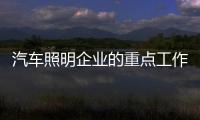汽車照明企業(yè)的重點工作是建立良好品質(zhì)和品牌能力