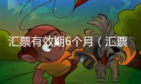 匯票有效期6個月（匯票有效期）