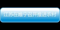 江蘇在睢寧召開推進農村信息化現場會