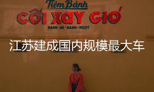 江蘇建成國內規模最大車網互動示范中心